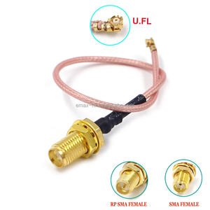 RG178 U.FL à SMA Pigtail Connecteur Antenne RF-SMA Mâle Femelle pour <span class=keywords><strong>SIMCOM</strong></span> SIM7022 <span class=keywords><strong>SIM7020E</strong></span> SIM800C A7672E A7670G - Product Image 3
