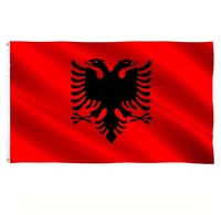 Bandera de País de iran, 100% poliéster, 3x5 pies, barata, disponible