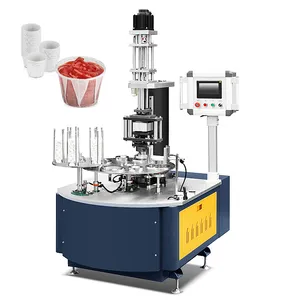 Hoogwaardige Biologisch Afbreekbare Sausbeker Soufflé Portie Muffin Cup Making Machine Voor Het Maken Van Papieren Bekers