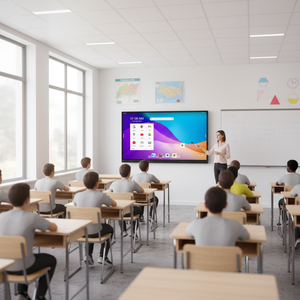 Nueva Pizarra Interactiva Inteligente, Pizarra Electrónica, Pantalla Táctil de 55-110 Pulgadas, <span class=keywords><strong>TV</strong></span> con Pantalla Táctil de 20 Puntos, Resolución 4K, Lista para Realidad Virtual - Product Image 4