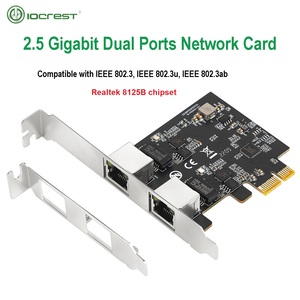 Tarjeta de Red IOCREST PCI-E2.5G de Doble Puerto, Ethernet de 2500M Gigabit, 2 RJ45, para Servidor, Computadora de Escritorio y Juegos - Product Image 5