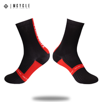 Chaussettes de sport personnalisées Mcycle, motif 3D, séchage rapide, écologiques, absorbant la transpiration, vente en gros, noir, bleu, football, basketball