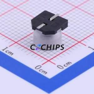 Condensador Electrolítico de Aluminio SMD VEU470M1CTR-0606, D6.3xL5.7mm 47uF 20% 16V 6.3mm - Product Image 2