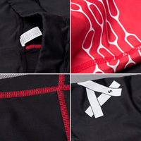 Pantalons de compression pour hommes, leggings de sport athlétiques, pantalons de survêtement à blocs de couleur, collants, sous-vêtements de base pour la course à pied