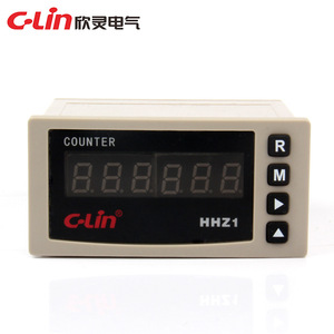 Tachymètre de marque Xinling HHZ1 tension d'affichage numérique 6 bits 0-10V capteur de signal d'impulsion ligne d'entrée compteur de vitesse - Product Image 2