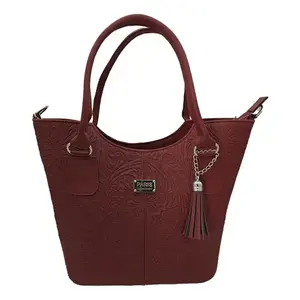 Sac fourre-tout Fana en cuir de vachette et cuir véritable, design ciselé, tendance, usage quotidien, toutes saisons - Product Image 3