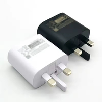 Cargador con Enchufe del Reino Unido, Carga Súper Rápida de 25W, Compatible con Samsung Galaxy S25, S26 Ultra, S24 FE, Edge, S25 Plus, A17, A16, A35, A55, A14, A54