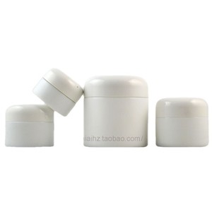 Envase de crema en frasco de vidrio blanco de 100g 60g 50g 30g 20g 15g para mascarilla facial, crema para ojos, botella recargable vacía, envase cosmético - Product Image 5