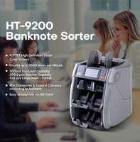 Machine à compter les billets HT-9200, 3 poches, 2+1 poches, trieuse de billets