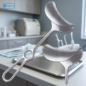 Rétracteurs Fritsch pour gynécologie, instrument chirurgical manuel, certifié CE Classe I F8-355 24cm - Product Image 4