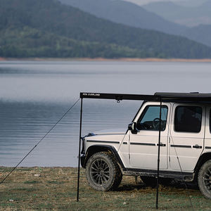 Auvent latéral en aluminium réglable pour voitures pour le camping et le tout-terrain Support de tente sur le toit durable pour hayon inclus - Product Image 4