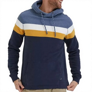 Sudadera con capucha para hombre, diseño profesional con tu logotipo, estilo urbano, mezcla de algodón, con panel, lo último en moda. - Product Image 4