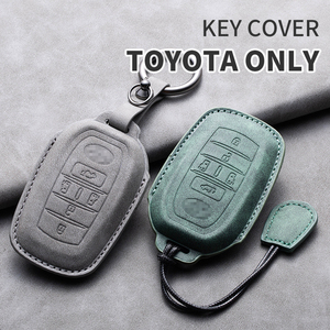 กรอบใส่กุญแจรถหนังแท้สำหรับโตโยต้า RAV4ไฮลักซ์ฟอร์จูนเนอร์ Camry CROWN - Product Image 4