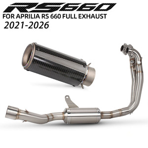 Sistema di Scarico Tuono 660 per <span class=keywords><strong>Aprilia</strong></span> RS660/Tuono660 <span class=keywords><strong>Factory</strong></span> 2021-2026, Collettore e Silenziatore per Moto Stradali - Product Image 1