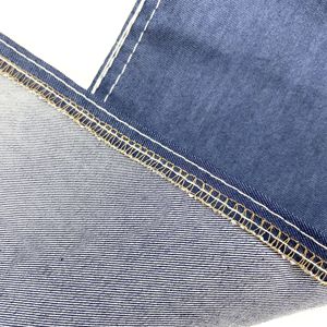 Jeans de mujer personalizados al por mayor, en índigo, blanco, con estampado, tela lavada, desgastada, encerada, vintage, de mezclilla elástica de algodón y spandex. - Product Image 6