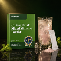 Poudre Minceur Mixte Coupe-Faim 150g 30 Sachets de 5g en Stick, Saveur Açaï et Yerba Maté, Complément Alimentaire OEM ODM