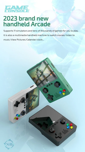 <span class=keywords><strong>Console</strong></span> de jeu portable X6, <span class=keywords><strong>console</strong></span> de jeu portable PSP, double joystick, arcade, double joystick 3D, <span class=keywords><strong>machine</strong></span> de jeu intégrée avec 8 Go de jeux - Product Image 5