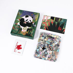 Puzzles Pape avec logo à motif personnalisé dur 1000 pièces pour adultes - Product Image 1