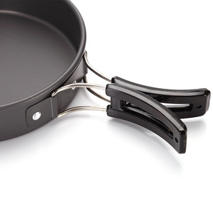 AOTU Outdoor Cooking Set DS200 Nonstick Portable Cookware 1-2L <b>Camping</b> <b>Kitchen</b> Set with Pot Pan Lid Utensils - Product Image 4