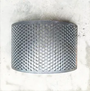 New Design Sieve Plate Ore Screen For Hammer Mill Punched Metal Mesh