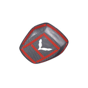 غطاء تزيين لوحة عجلة القيادة لسيارات شيفروليه كورفيت C7 Stingray Z06 من 2014 إلى 2019، اكسسوارات داخلية من ألياف الكربون الحقيقية - Product Image 3