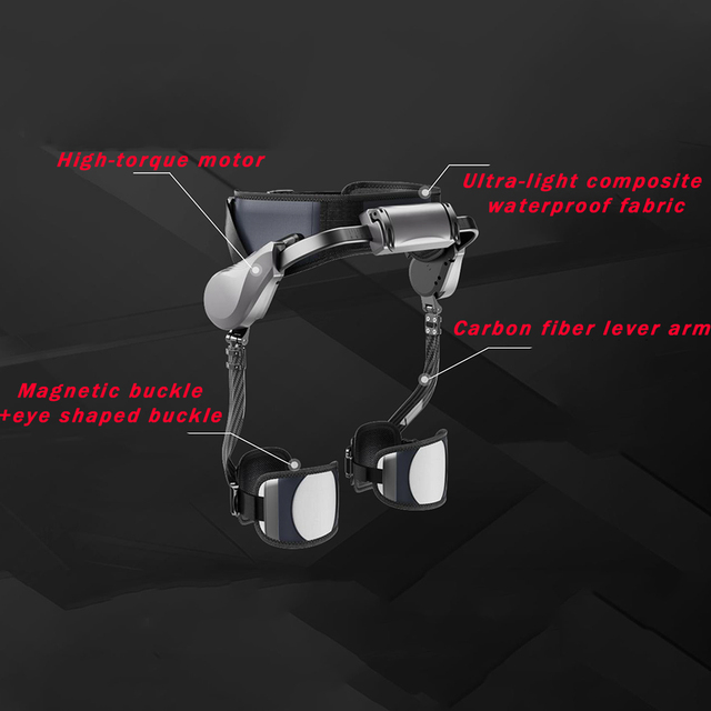 Carbon Fiber AI Exoskeleton Robot for Sale Electric Powered Suit Lightweight Hiking Walk & Climb Sport Robot Assistance
