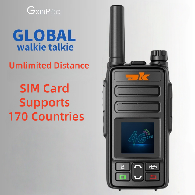 POC Radio Interphone for DK-K2 Poc Radio 4g/5g Full Network 5000km Gps Positioning Walkie Talkie Long Range Two Way Radio