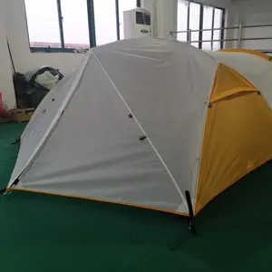 防风家庭野营帐篷便携式帐篷双层户外帐篷