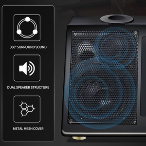 <span class=keywords><strong>Lecteur</strong></span> <span class=keywords><strong>CD</strong></span> <span class=keywords><strong>DJ</strong></span> à télécommande WiFi <span class=keywords><strong>avec</strong></span> 2 microphones sans fil Système multifonction pour les soirées karaoké à domicile - Product Image 5