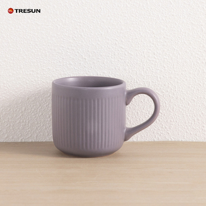 Vajilla Moderna TRESUN en Color Morado con Relieve, Juego de Platos y Tazones para Desayuno, Vajilla de Cerámica - Product Image 5
