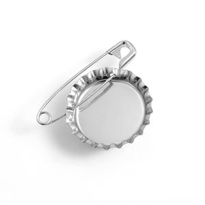 Kreative Traube Soda Flaschen verschluss Broschen Pin für Kleidung Rucksack Getränk Klassische Brosche Schmuck Geschenk für Freunde - Product Image 5
