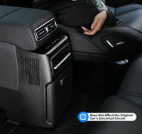 Réfrigérateur OEM ODM Li Auto L7 5,5 L à double zone, réfrigérateur de console personnalisé pour les marques d'accessoires pour véhicules électriques