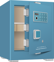 Série AL-A5 Système d'alarme de sécurité domestique intelligent Coffre-fort à clé avec serrures numériques électroniques Stockage sûr à domicile