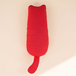 Eco-friendly Rustling Catnip Chewing Toy Adorable <b>Cat</b> <b>Plush</b> Thumb Pillow Anxiety Relief Teething Features Kitten Pet Accessory - Product Image 2