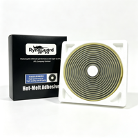 Cordon adhésif butyle gris pour phares de voiture, 300g 5m, adhésif thermofusible étanche pour réparation et étanchéité des lentilles de phares