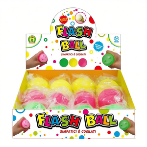 Balle Flash 6,5 cm, jouet anti-stress coloré pour enfants - Product Image 1