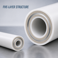 Tuyau en aluminium-plastique PEX-AL-PEX 1216 à cinq couches pour l'alimentation en eau et le chauffage par le sol OEM