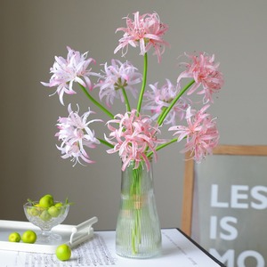 Splendida decorazione per la casa di ultima generazione fiori di seta di ibisco artificiale per l'estetica del salotto per pasqua natale e Back School - Product Image 2