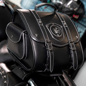 Sac de moto rétro, style punk européen et américain, sac de modification pour équipement de conduite tout-terrain, sac de cyclisme très vendu - Product Image 3