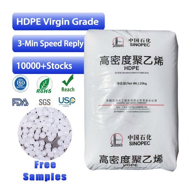 Blow Molding Grade HDPE 5502 Pe Resin Virgin Material High Density Polyethylene Plastic Raw Materials