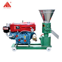 Petite machine à granulés à matrice plate pour usage domestique et agricole