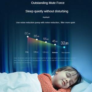 어항 필터, 정수 및 순환 3 대 1, 소형 수족관 필터 내장 - Product Image 4