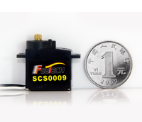 Servo Micro Feetech SCS009 con Caja de Engranajes Metálica, 2.5kg, 9g, para Helicópteros RC, Robots Inteligentes, Humanoides, DIY y Educación STEAM, Competencia