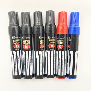 M006 Model Black Red Blue Colors Available Oil-based Best Super Color Permanent Marker Jumbo Size Toe 10mm Tip for <b>Drawing</b> - Product Image 1