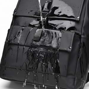 Sac à dos d'ordinateur portable de grande capacité, étanche, tendance, pour l'école, les loisirs, les voyages en plein air, logo personnalisé, extensible, 15,6 pouces - Product Image 6