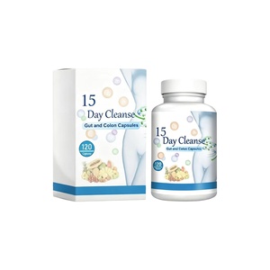 Cápsulas de Limpieza de Colon de 15 Días, Desintoxicación Natural, Apoyo a la Salud, Suplemento Dietético de Aceite de Pescado para Adultos - Product Image 1