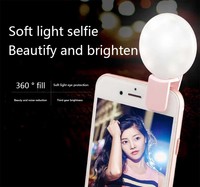 Mini anneau lumineux LED USB portable rechargeable, lumière de remplissage circulaire pour selfie, vidéo, photographie, maquillage, lumière mobile pour selfie