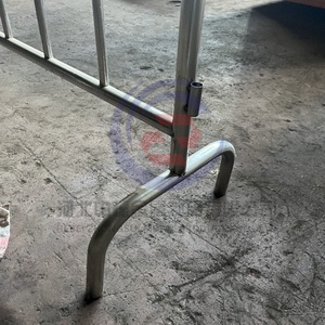 Nhà Máy Giá thấp kiểm soát đám đông rào cản sơn tĩnh điện hàng rào tạm thời cho buổi hòa nhạc đám đông - Product Image 6