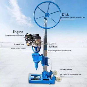Meilleures ventes <span class=keywords><strong>Mini</strong></span> Foreuse à eau portable diesel pour puits, mines et exploitations agricoles - Product Image 4