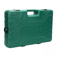 216 pièces professionnel 1/2 "3/8" 1/4 "Dr jeu de douilles 24T poignée à cliquet S2 Bits boîte verte trousse à outils